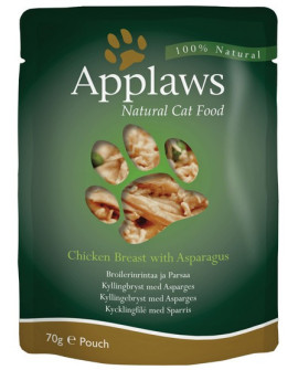 Applaws saszetka dla kota Kurczak i Szparagi 70g