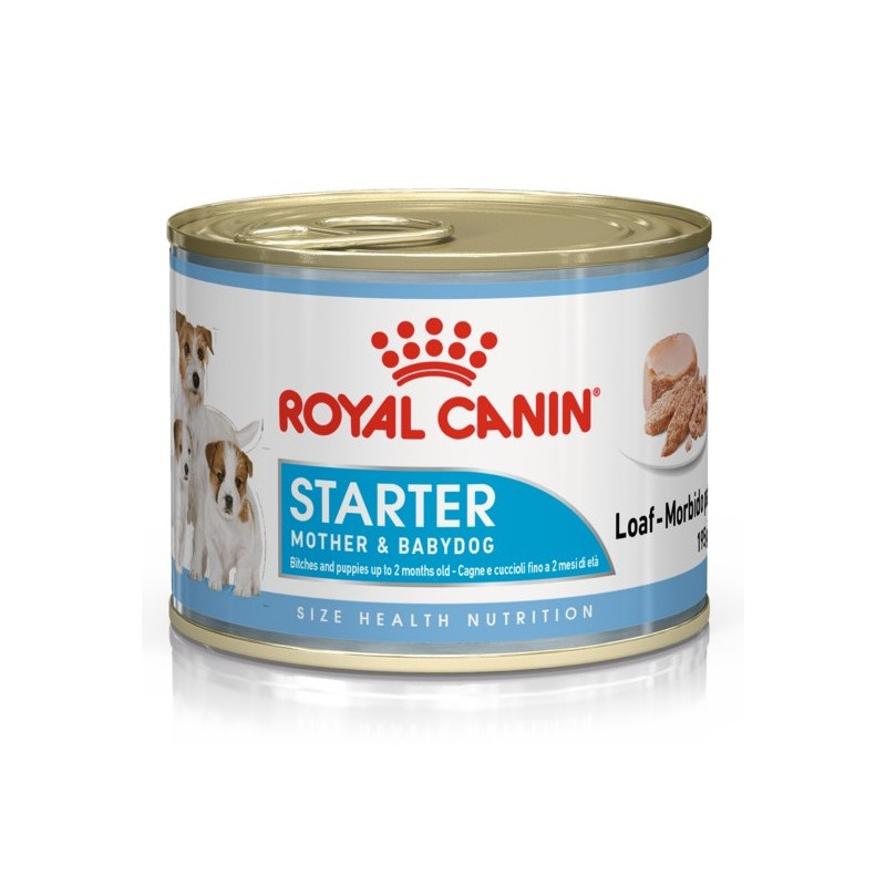 Royal Canin Starter Mother&Babydog karma mokra - mus, dla suk w czasie ciąży, laktacji oraz szczeniąt puszka 195g