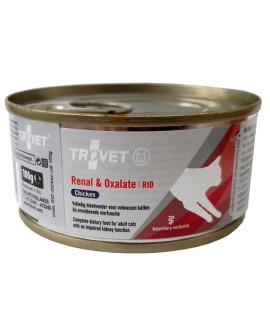 Trovet RID Renal & Oxalate dla kota kurczak puszka 100g