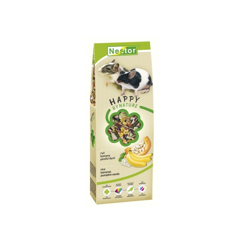 Nestor Pokarm Myszoskoczek i Myszy banan, ryż 700ml