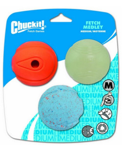 Chuckit! Fetch Medley Medium 3pak [520520]