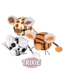 Trixie Mysz kulka pluszowa 4,5cm [4554]