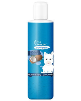 Over Zoo Frutti Power Szampon o zapachu kokosowym - psy z białą i jasną sierścią 200ml