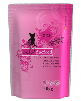 Catz Finefood Classic N.19 Jagnięcina i Konina saszetka 85g
