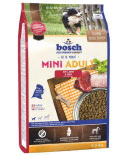 Bosch Mini Adult Lamm & Reis - Jagnięcina i ryż 3kg