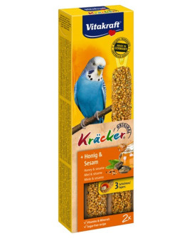 Vitakraft Kracker 2szt Papuga falista Miodowy 60g [10606]