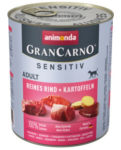 Animonda GranCarno Sensitiv Wołowina + ziemniaki puszka 800g