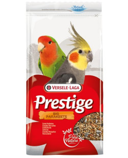 Versele-Laga Prestige Big Parakeets średnia papuga (nimfa, nierozłączka) 1kg