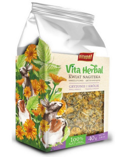 Vitapol Vita Herbal Kwiat nagietka suszony dla gryzoni i królika 40g