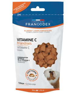 Francodex Przysmak dla świnki morskiej - z witaminą C 50g [FR174132]