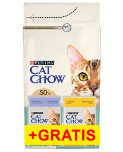 Purina Cat Chow Special Care Hairball Control 1,5kg + saszetki 2x85g gratis