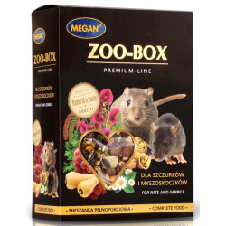 Megan Zoo-Box dla szczura i myszoskoczka 550g
