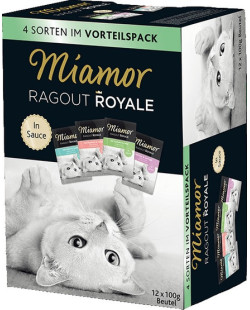 Miamor Ragout Royale Mix Sos - 4 smaki saszetki 12x100g