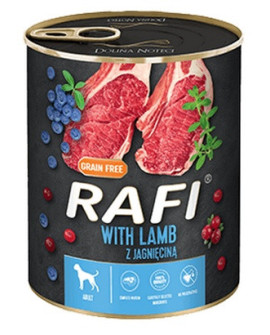 Rafi Pies Jagnięcina puszka 800g