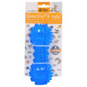 Dingo Zabawka dla psa - Smakowita kość z kolcami 15x6cm niebieska