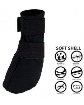 Grande Finale But Softshell na chorą łapę r.3 - 6cm czarny