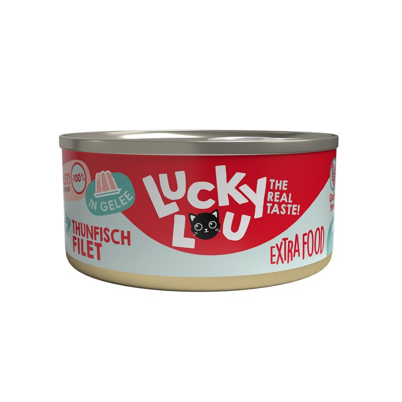 Lucky Lou Extrafood Tuńczyk w galaretce puszka 70g
