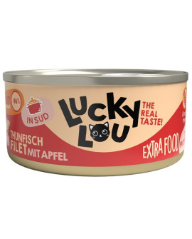 Lucky Lou Extrafood Tuńczyk & Jabłko w bulionie puszka 70g