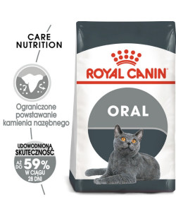 Royal Canin Oral Care karma sucha dla kotów dorosłych, redukująca odkładanie kamienia nazębnego 400g