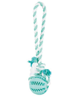 Trixie Piłka Dentafun ze sznurem 7cm/24cm [TX-3299]
