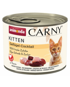 Animonda Carny Kitten Koktajl drobiowy puszka 200g
