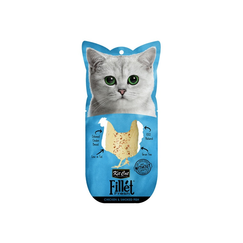 Kit Cat Fillet Fresh Kurczak & wędzona ryba 30g