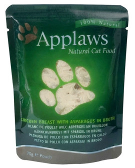 Applaws saszetka dla kota Kurczak i Szparagi 70g