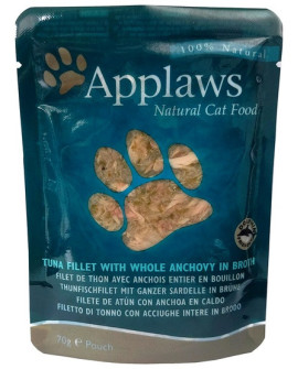 Applaws saszetka dla kota Tuńczyk, Anchois i Wodorosty 70g