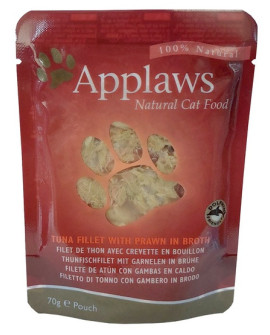 Applaws saszetka dla kota Tuńczyk i Krewetki Pacyficzne 70g