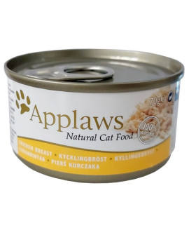 Applaws puszka dla kota Kurczak 70g