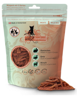 Catz Finefood Meatz Wild Mix - królik, kaczka, jeleń 45g