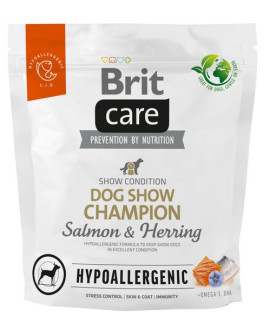 Brit Care Hypoallergenic Dog Show Champion Salmon & Herring 1kg