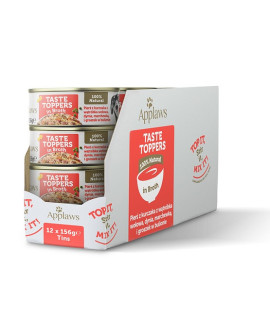 Applaws Dog Taste Toppers puszka z kurczakiem, wątrobą wołową i warzywami 156g
