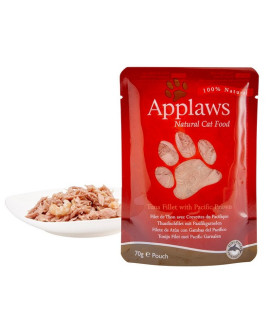 Applaws saszetka dla kota Tuńczyk i Krewetki Pacyficzne 70g