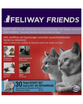 Feliway Friends - kocie feromony Zestaw Startowy (Dyfuzor+wkład)