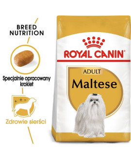 Royal Canin Maltese Adult karma sucha dla psów dorosłych rasy maltańczyk 500g