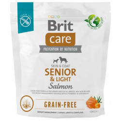Brit Care Grain Free Senior & Light Salmon 1kg