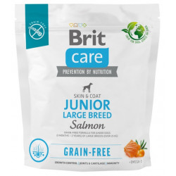 Brit Care Grain Free Junior Large Breed Salmon 1kg