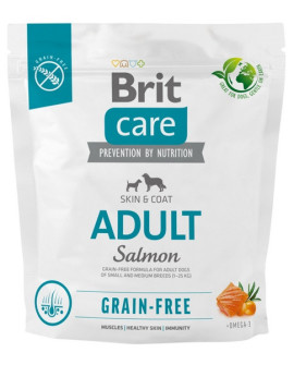 Brit Care Grain Free Adult Small & Medium Salmon 1kg