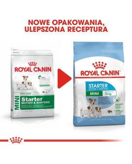 Royal Canin Mini Starter Mother&Babydog karma sucha dla szczeniąt do 2 miesiąca i suk karmiących ras małych 1kg