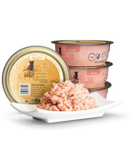 Catz Finefood Filety N.407 Kurczak/Cielęcina tacka 85g