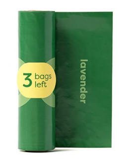 Earth Rated Woreczki ekologiczne do zbierania odchodów 8x15szt lawendowe