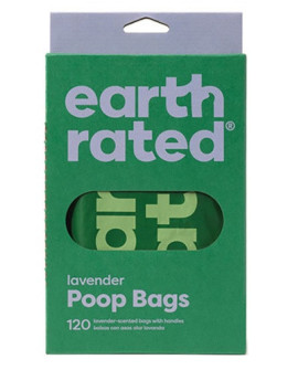 Earth Rated Reklamówki lawendowe 120szt