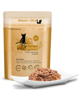 Catz Finefood Classic N.07 Wołowina i cielęcina saszetka 300g