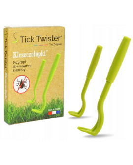 Kleszczołapki - przyrząd do usuwania kleszczy - haczyki 2szt