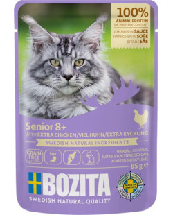 Bozita Cat Senior 8+ Kurczak w sosie saszetka 85g
