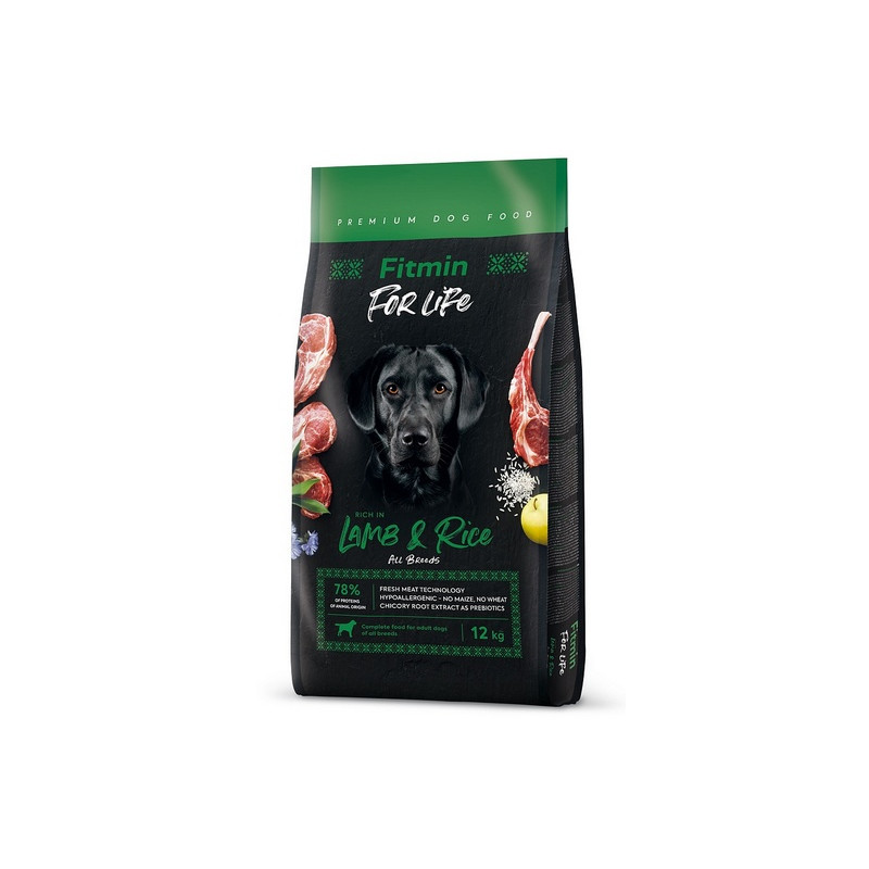 Fitmin Dog For Life Adult Lamb & rice 12kg