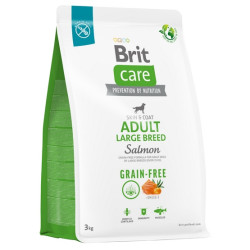 Brit Care Grain Free Adult Large Breed Salmon 3kg
