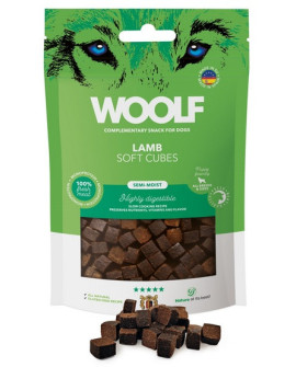 Woolf Soft Cubes Monoprotein Lamb 100g
