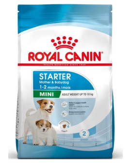 Royal Canin Mini Starter Mother&Babydog karma sucha dla szczeniąt do 2 miesiąca i suk karmiących ras małych 1kg